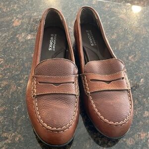 Rockport WORKS leather loafer
